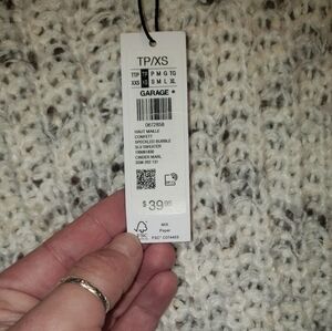 Crop Sweater from garage